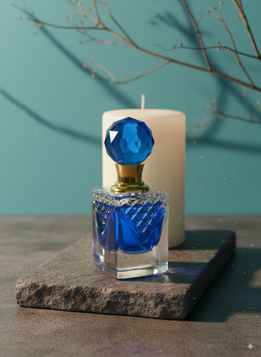 Designer Crystal Bottel alcohol free attar