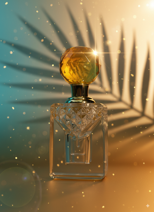 Fancy Imported Crystal Bottel Alcohol Aree Attar