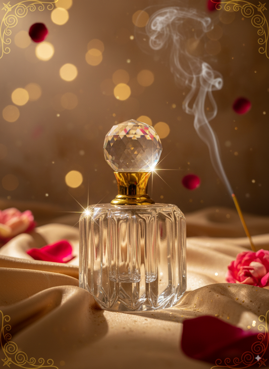 Crystal Atter bottel alcohol free attar