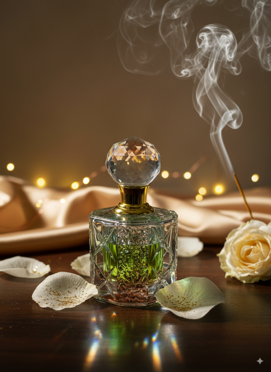 Fancy Bottel Alcohol free attar