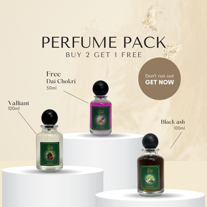 Valliant - Black ash - Dai chokri  - Perfume Pack